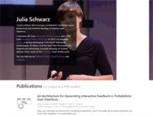 Tablet Screenshot of juliaschwarz.net